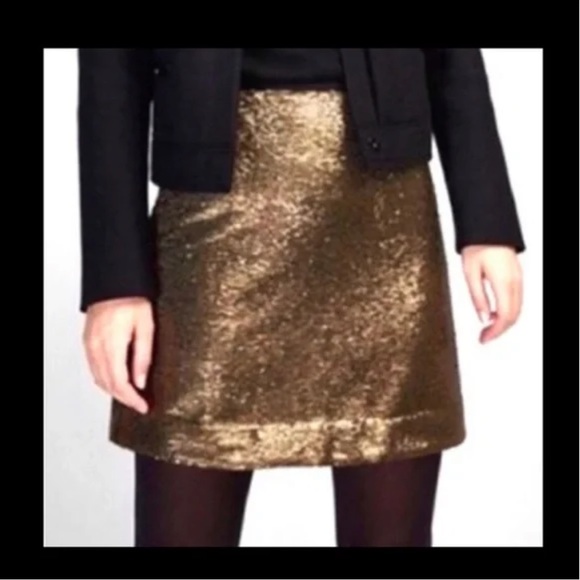 🔥BOGO under $20🔥 Massimo Dutti sequins skirt - Picture 2 of 3